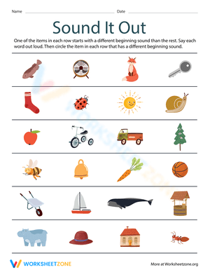 Sound Out Letters