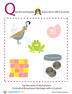 Letter Sounds: Q