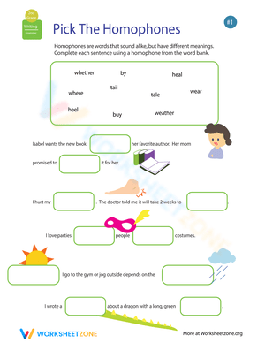 Grip Grammar: Learning Homophones
