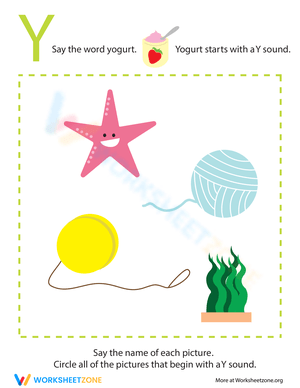 Letter Sounds: Y