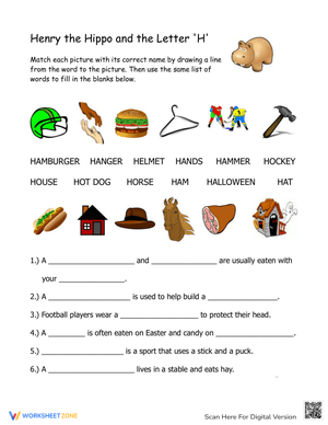 Words That Begin With "H"