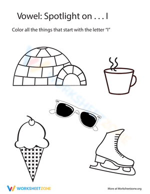 Things That Start with I: Vowel Spotlight
