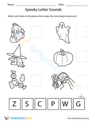 Explore Spooky Letter Sounds