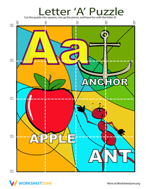 Letter Puzzle: A Worksheet