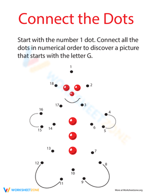 Connect the Dot Gingerman