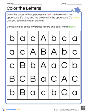 Color the Letters!