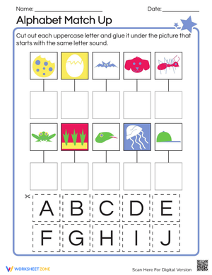 Alphabet Match Up