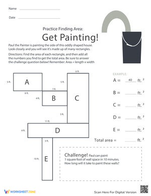 Find the Area with Painting