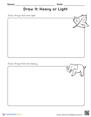 Draw It: Heavy or Light