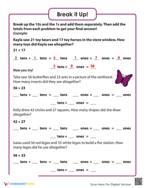 Break It Up with Number Bonds