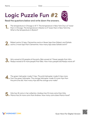 Solve Logic Puzzles