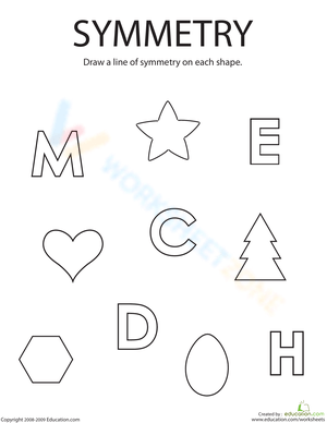 Identifying Lines of Symmetry