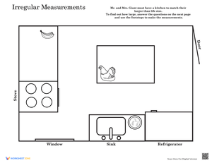 Giant Irregular Measurements
