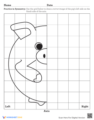 Symmetrical Drawing Practice: Art and Geometry
