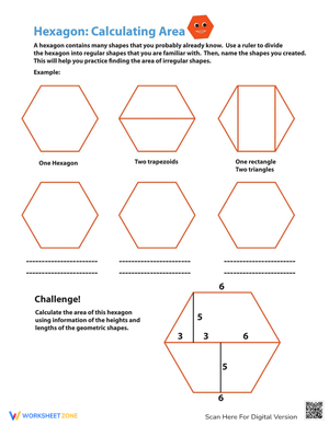 Calculating Area of Hexagon: Geometry Practice