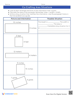 Co-Crafting Area Situations: Measurement
