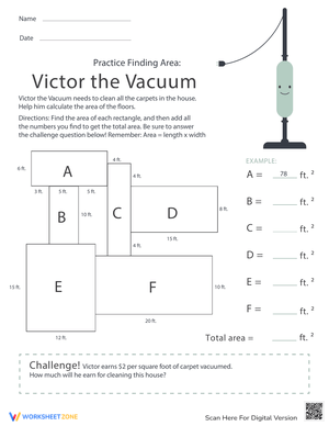 Practice Finding Area: Practice Measurement