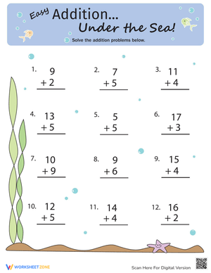 Under the Sea Addition