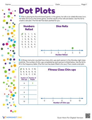 Learn to Create Dot Plots with This Worksheet