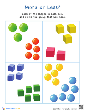 Identifying Shapes Worksheet