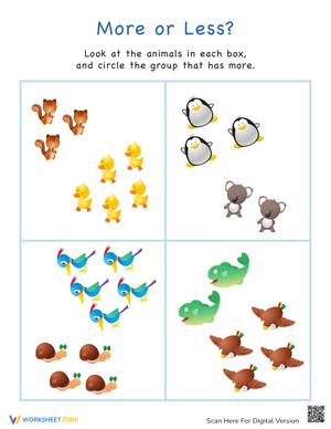 Animal Recognition Worksheet