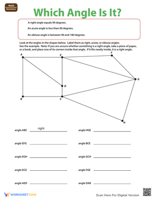 Label the Angle Practice