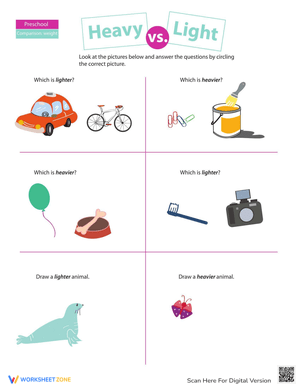 Comparing Heavy and Light