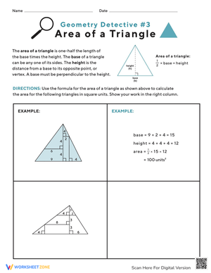 Geometry Detective: Triangle