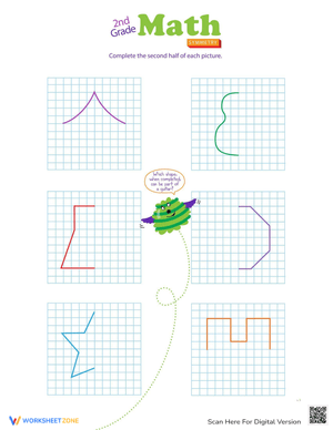 Complete the Shape Symmetry