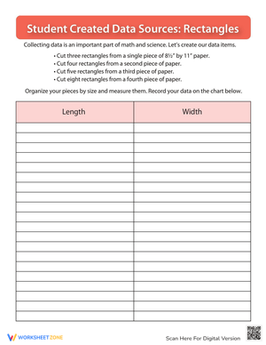 Creating Data Worksheet