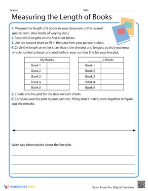 Measuring Length of Books