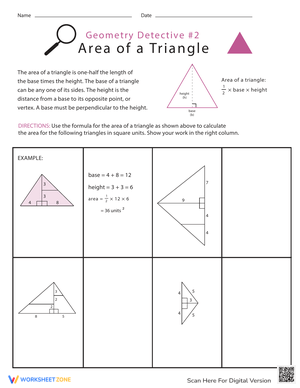 Geometry Detective: Identify Triangles