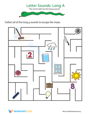 Long "A" Sound: Follow Long A