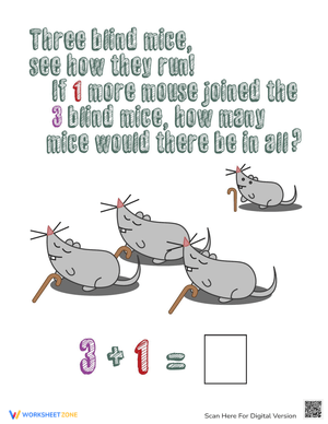 Nursery Rhyme Math Practice