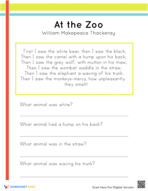 Learn About Animals at the Zoo