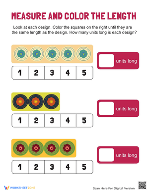 Practice Length Measurement with This Worksheet