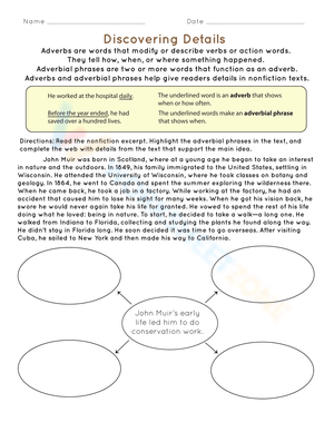 Discovering Details: Reading Comprehension Fun