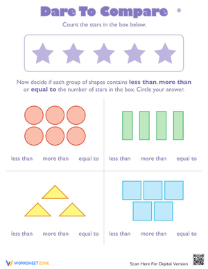 Dare to Compare: Comparing Number Values