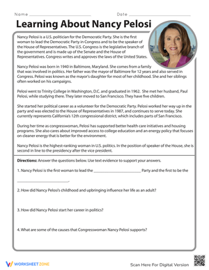 Learning About Nancy Pelosi