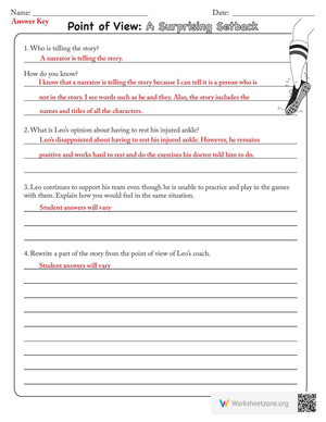 Point of View: A Surprising Setback Story