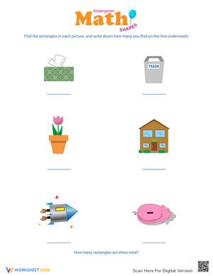 Find the Shape: Rectangles - Shape Recognition