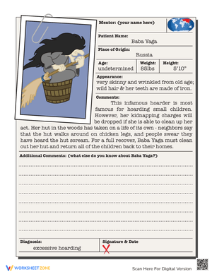 Baba Yaga: Folklore Reading Comprehension