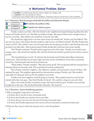 A Motivated Problem Solver: Solving Problems