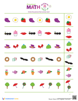 Exploring Circle Patterns Worksheet