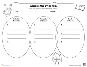 Find the Evidence: Reading Comprehension