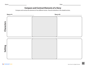 Compare and Contrast Story Elements
