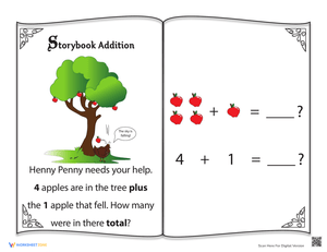Engaging Math Stories Worksheet