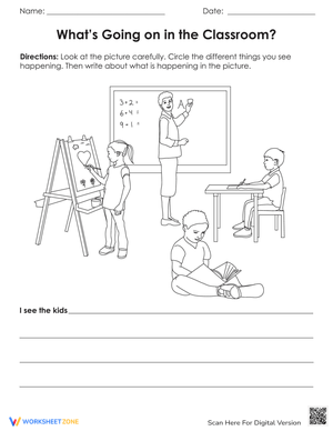 What’s Going on in the Classroom?