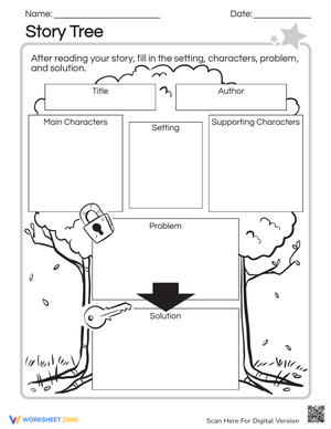 Story Tree: A Graphic Organizer for Narrative Planning