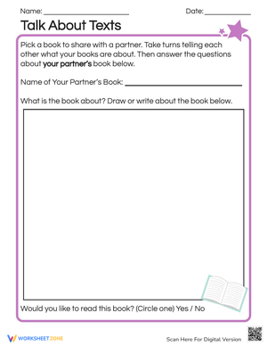 Talking About Texts: Discussion Prompts